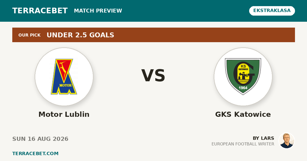 Motor Lublin vs GKS Katowice preview by Lars for TerraceBet