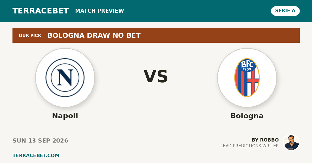 Napoli vs Bologna preview by Robbo for TerraceBet