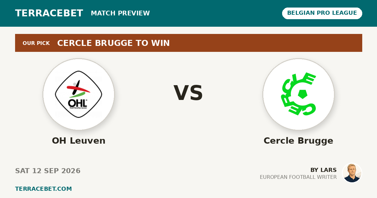 OH Leuven vs Cercle Brugge preview by Lars for TerraceBet