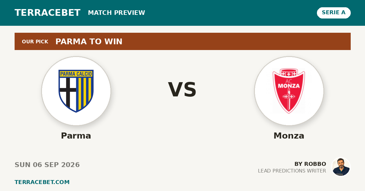 Parma vs Monza preview by Robbo for TerraceBet