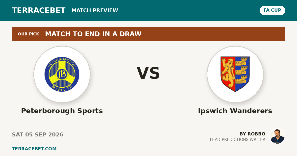 Peterborough Sports vs Ipswich Wanderers preview by Robbo for TerraceBet