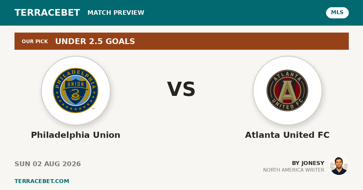 Philadelphia Union vs Atlanta United FC preview by Jonesy for TerraceBet