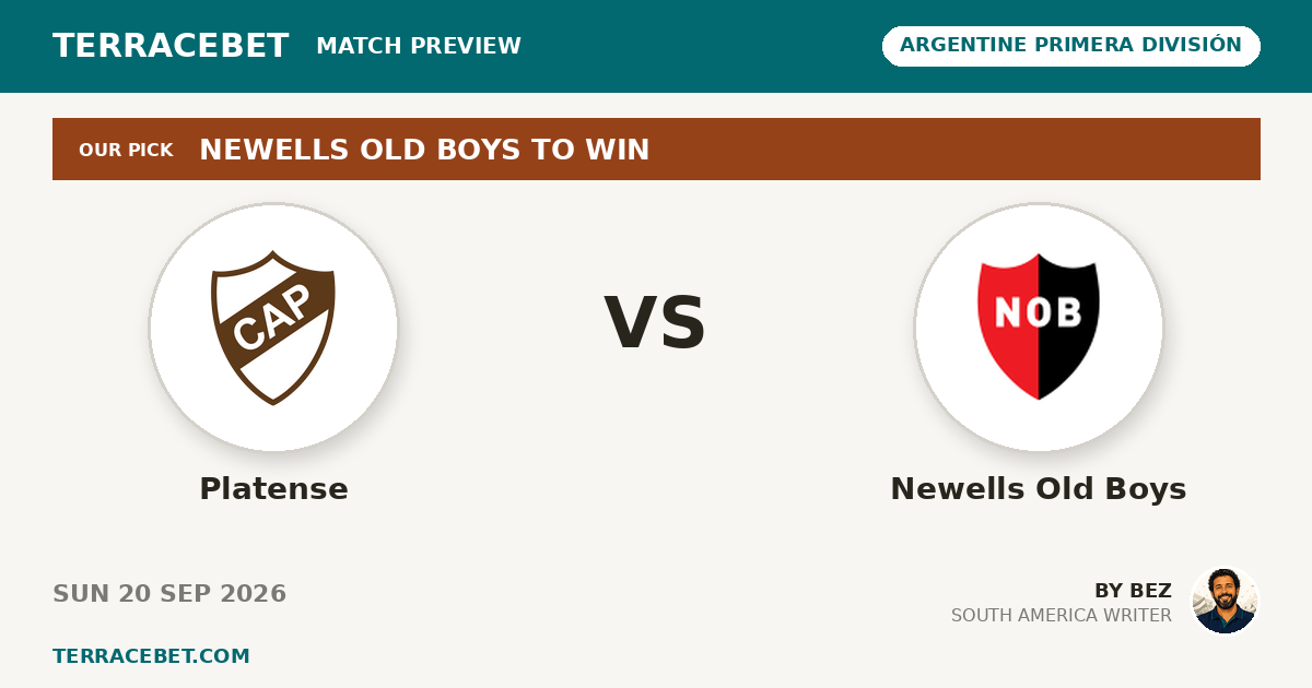 Platense vs Newells Old Boys preview by Bez for TerraceBet