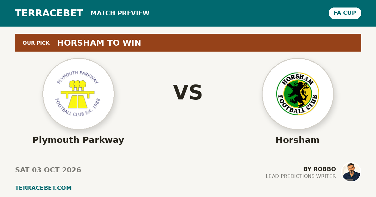 Plymouth Parkway vs Horsham preview by Robbo for TerraceBet