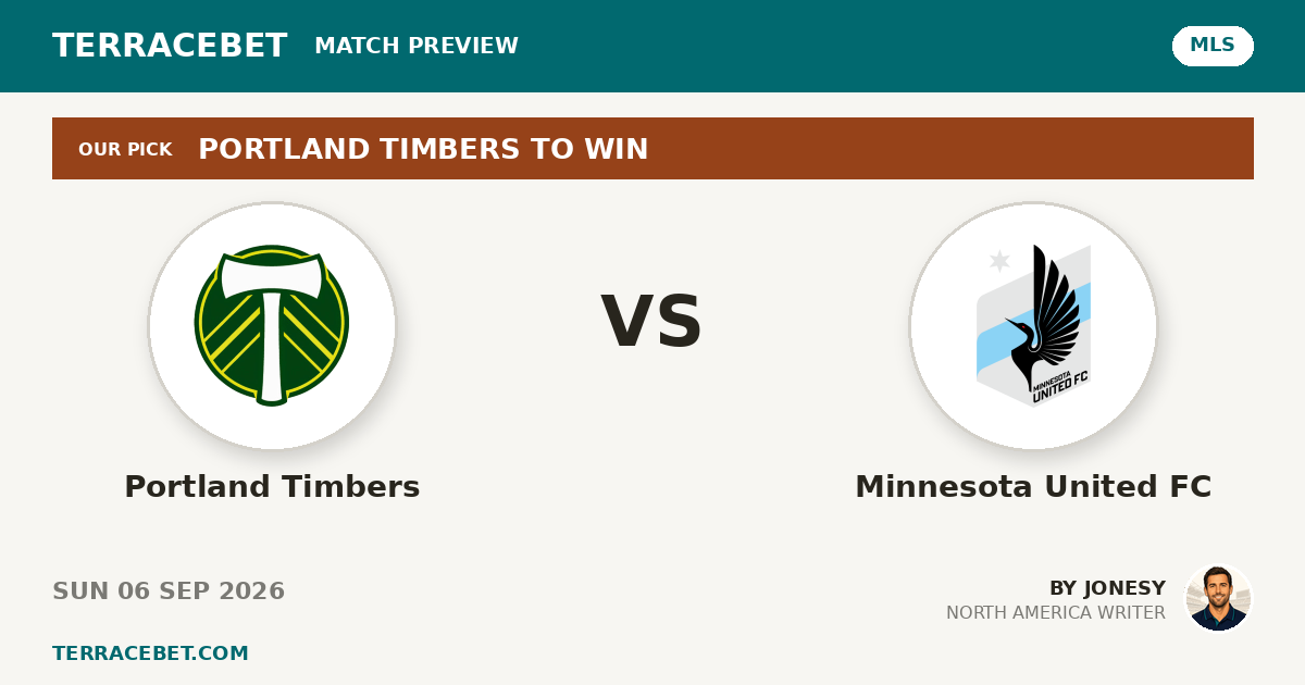 Portland Timbers vs Minnesota United FC preview by Jonesy for TerraceBet