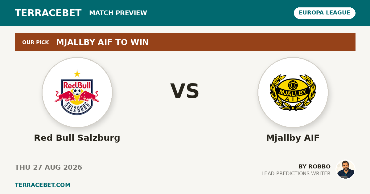Red Bull Salzburg vs Mjallby AIF preview by Robbo for TerraceBet