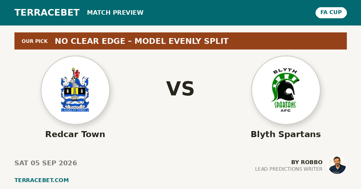 Redcar Town vs Blyth Spartans preview by Robbo for TerraceBet