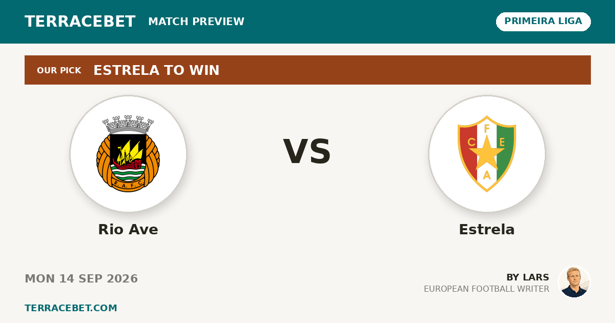 Rio Ave vs Estrela preview by Lars for TerraceBet
