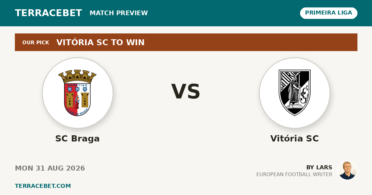 SC Braga vs Vitória SC preview by Lars for TerraceBet