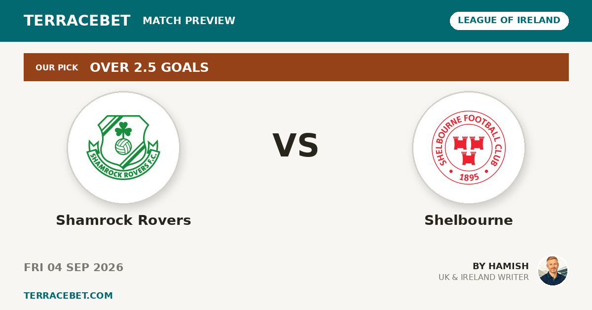 Shamrock Rovers vs Shelbourne preview by Hamish for TerraceBet
