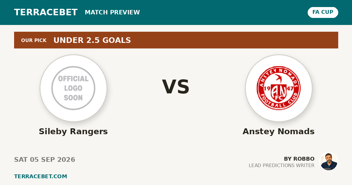 Sileby Rangers vs Anstey Nomads preview by Robbo for TerraceBet