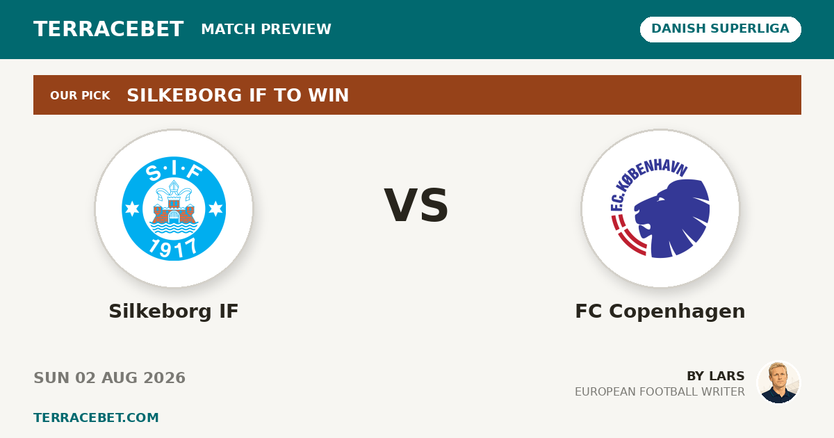 Silkeborg IF vs FC Copenhagen preview by Lars for TerraceBet