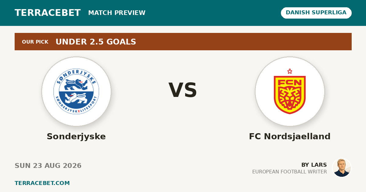 Sonderjyske vs FC Nordsjaelland preview by Lars for TerraceBet