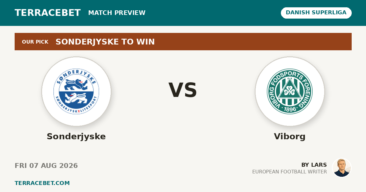 Sonderjyske vs Viborg preview by Lars for TerraceBet