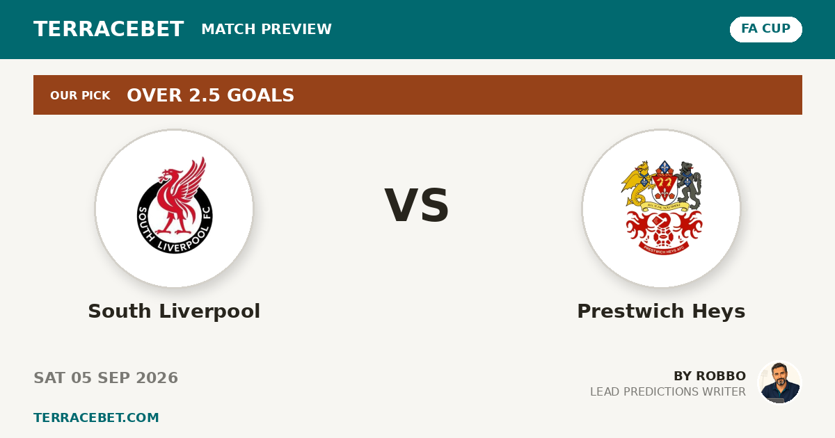 South Liverpool vs Prestwich Heys preview by Robbo for TerraceBet