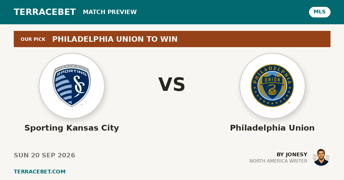 Sporting Kansas City vs Philadelphia Union preview by Jonesy for TerraceBet