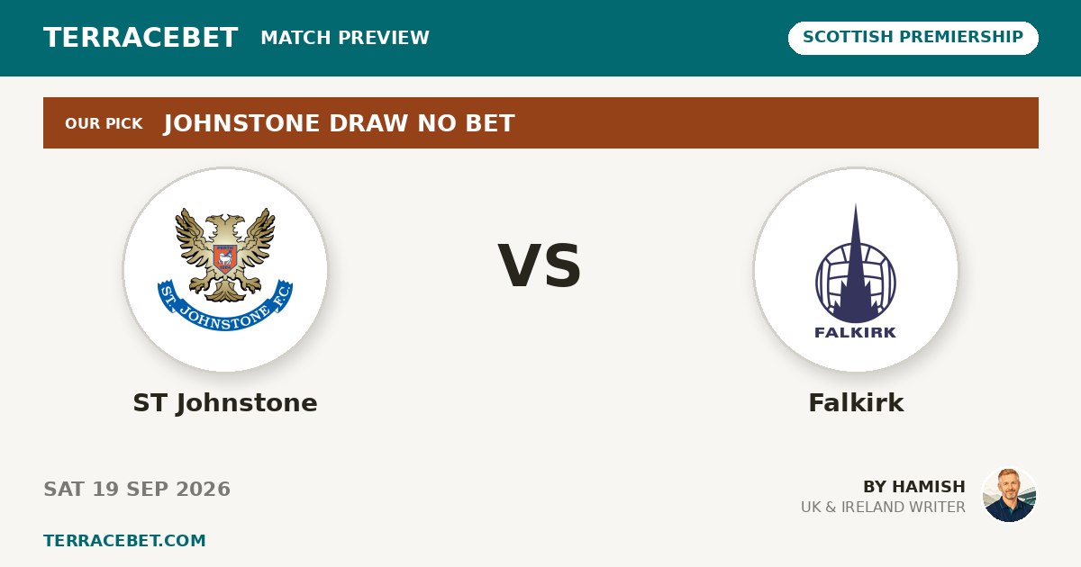 ST Johnstone vs Falkirk preview by Hamish for TerraceBet