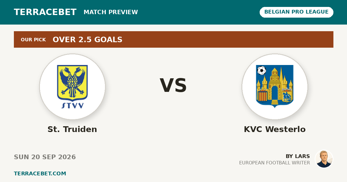 St. Truiden vs KVC Westerlo preview by Lars for TerraceBet
