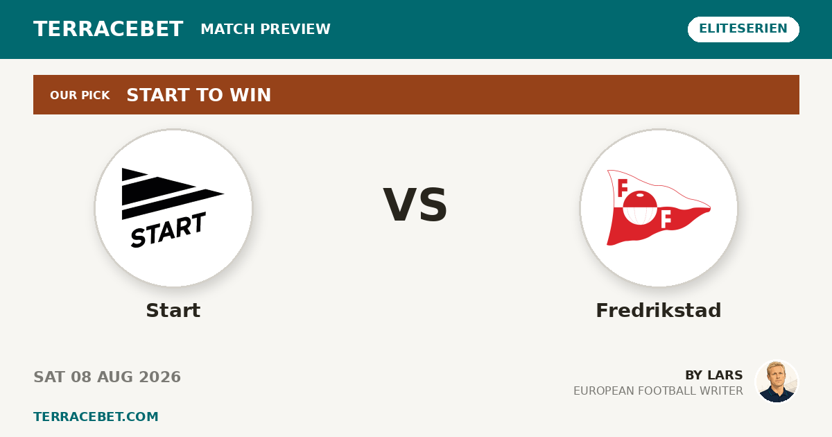 Start vs Fredrikstad preview by Lars for TerraceBet