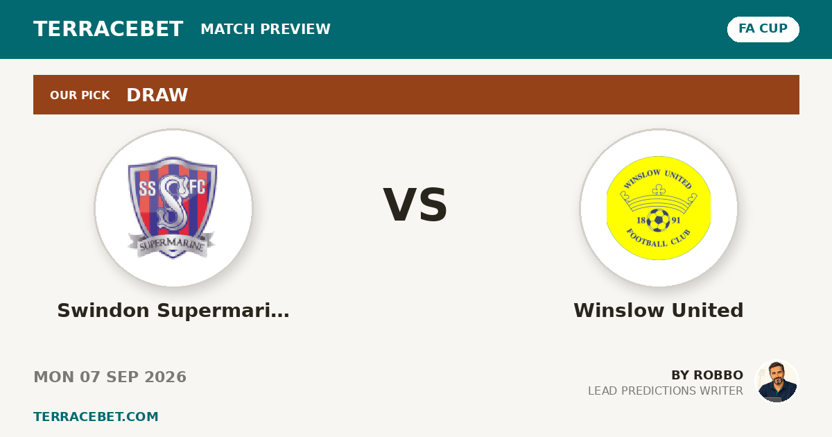Swindon Supermarine vs Winslow United preview by Robbo for TerraceBet