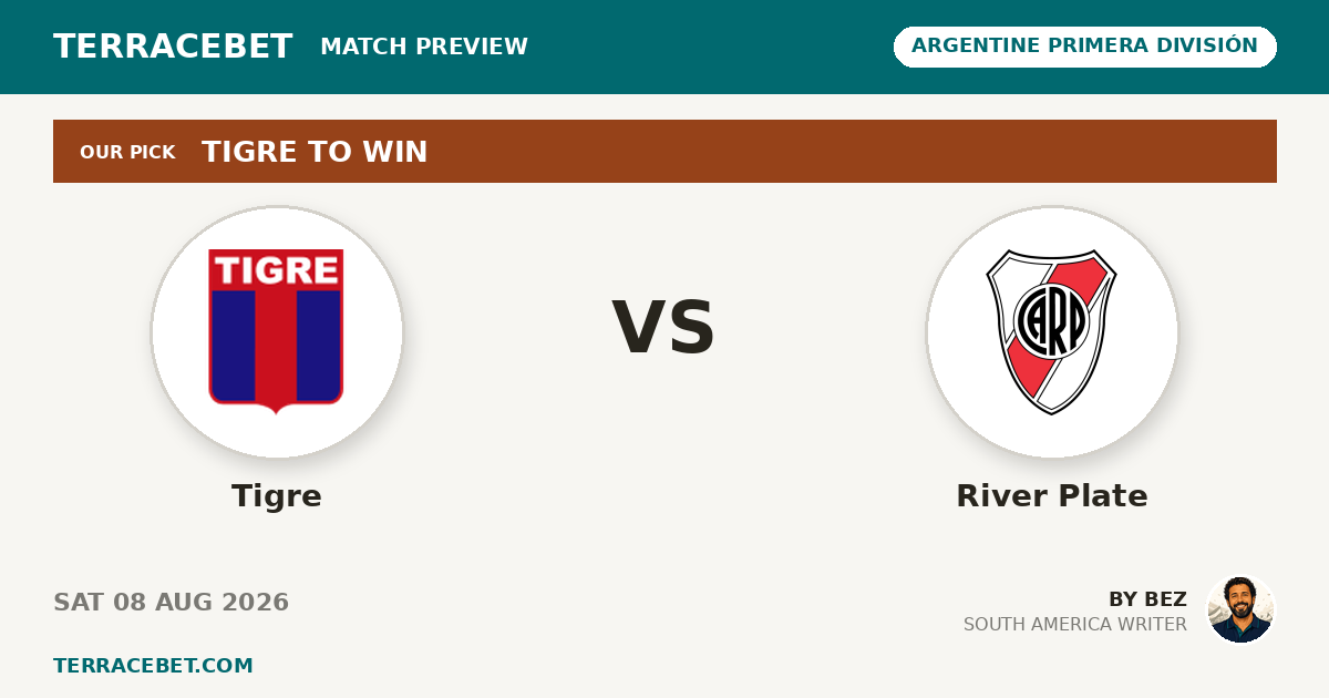 Tigre vs River Plate preview by Bez for TerraceBet