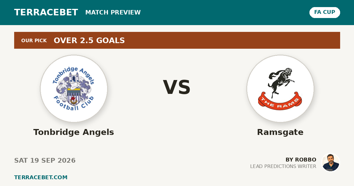 Tonbridge Angels vs Ramsgate preview by Robbo for TerraceBet