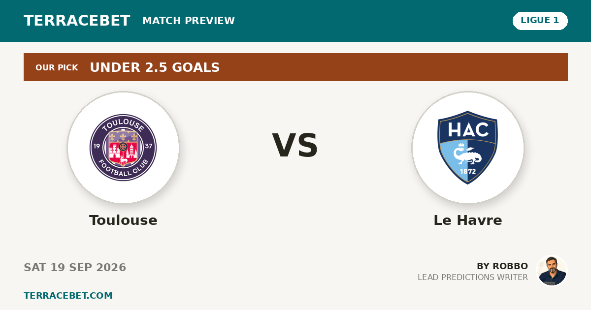 Toulouse vs Le Havre preview by Robbo for TerraceBet