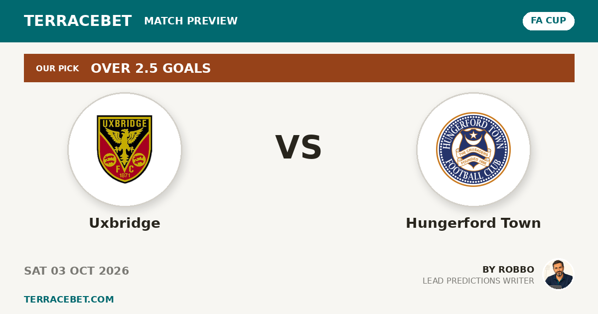 Uxbridge vs Hungerford Town preview by Robbo for TerraceBet