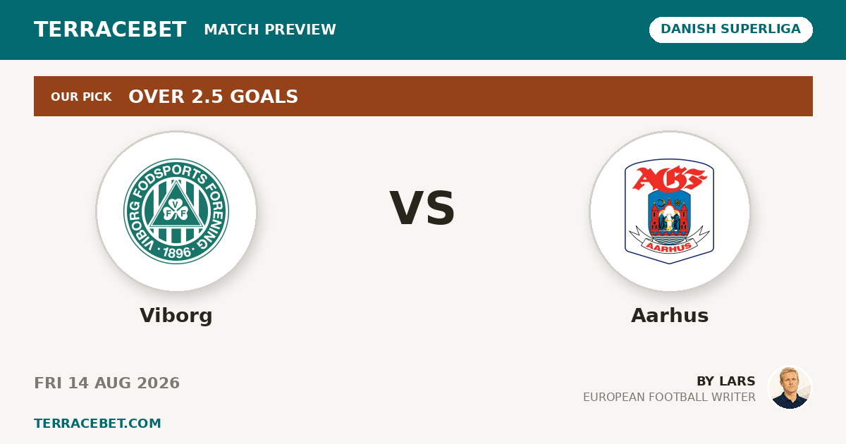 Viborg vs Aarhus preview by Lars for TerraceBet