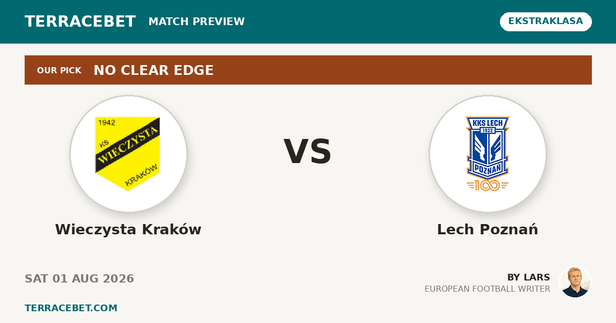 Wieczysta Kraków vs Lech Poznań preview by Lars for TerraceBet